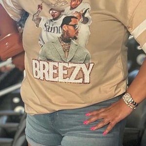 Breezy Bowl XX T-shirt/Chris Brown T-shirt/Concert T-shirt/Chris Brown Concert Tee/Chris Breezy Tee