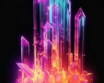 Neon Dreams Lock Screen Background