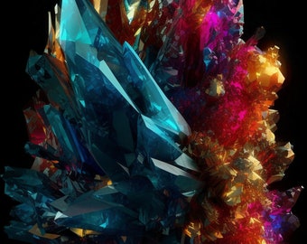 Gem Crystal 2 Lock Screen Background