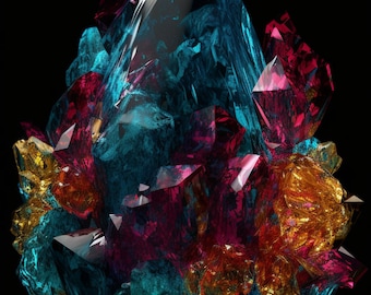 Gem Crystal 3 Lock Screen Background