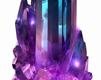 Neon Quartz on White Lock Screen Background