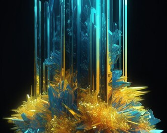 Pedistal Crystal Lock Screen Background