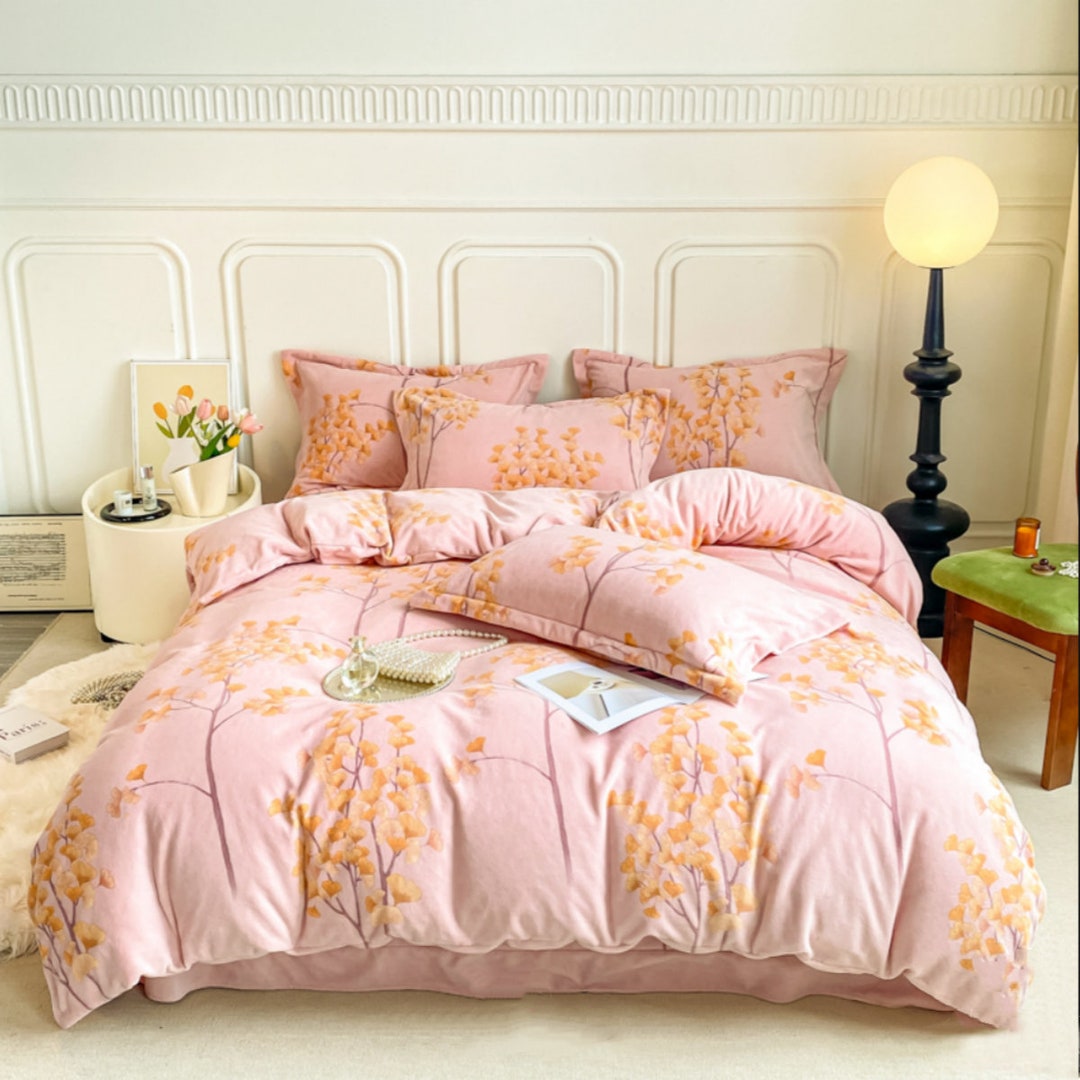 Silky Velvet Duvet Cover Queen, Full, Twin, King, Customize Size