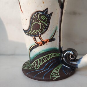 ceramic mug base detail handmade pottery textured bottom design