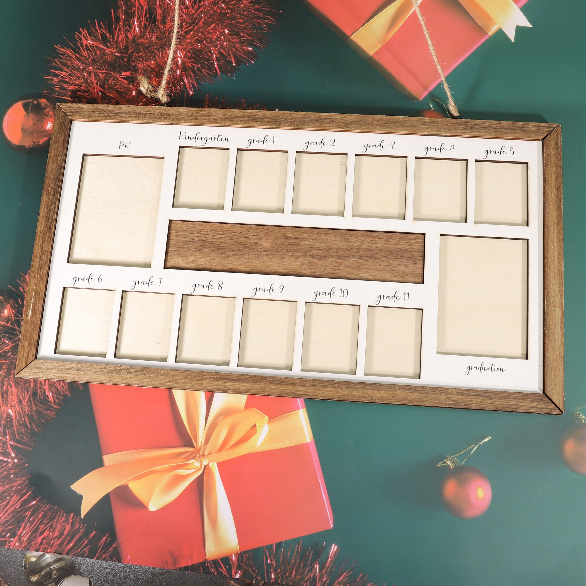 Personalized School Years Photo Frame,custom Pre K to Graduation ...