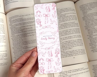 Emily Henry Bookmark: Beach Read Cardstock Bookmark