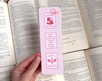 Fourth Wing Stamps Bookmark: Basgiath War College, Romantasy