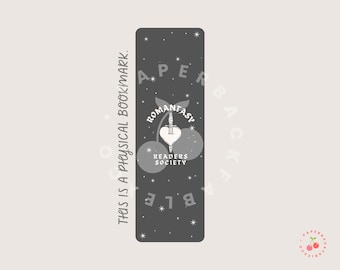 Romantasy Readers Society Bookmark: Fantasy Romance Gift