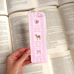 Marque-page Magnolia Parks, univers Magnolia Parks, Magnolia Parks, marque-page Holland Park, marque-page romance, cadeau pour amoureux des livres