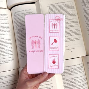 Crescent City Stamps Bookmark, Light It Up Bookmark, Through Love Quote, Ruhn and Bryce Bookmark, Cute Bookmark, Reader Gift, Bookish Merch