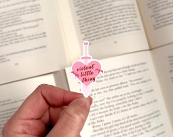 Fourth Wing Sticker: Enemies to Lovers Romantasy Vinyl Decal