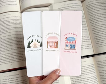 Calloway Sisters Bookmark Set: Cardstock Bookish Gift