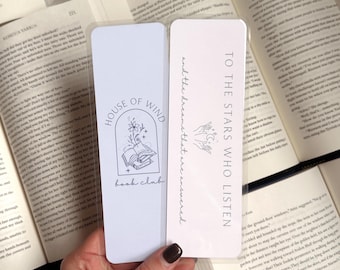 Night Court Laminated Bookmark: To The Stars Who Listen Quote