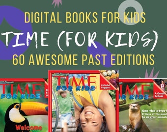 TIME Magazine for kids, Stories for Young Reader Books Learning English Science Geography Social Studies Homeschool Resource Teacher Lessons