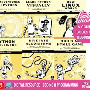 Coding for Beginners Bundle: Python Ebooks for Teens (PDF Download)