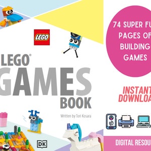 Brick Games for Kids, Building Projects, Homeschool Resource, Brick Activities, Build your own brick toy, Brick fans, Brick Ideas
