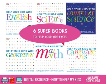 Help Your Kids Series, A Visual Guide for Kids, Homeschool Math, Homeschool Science, Homeschool Geography, Math Guide, Science Teacher