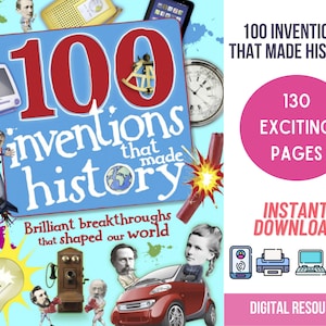 History for Kids History Book, Homeschool Resource Social Studies for Kids, World History Homeschool Printables History eBook,Printable Book