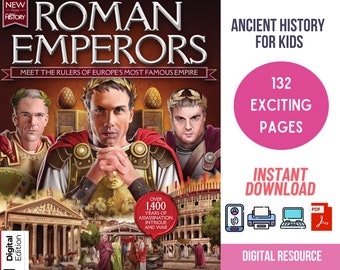 Ancient Rome, Ancient History Ebooks for Kids, Printable History book, Fun Stories, Educational Ebook, History for Kids, History Teacher