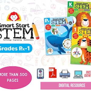 STEM Books for Kids, Printable Science Books for Kids Science Worksheets STEM for Kids Science Activities Homeschool STEM Resource Teacher