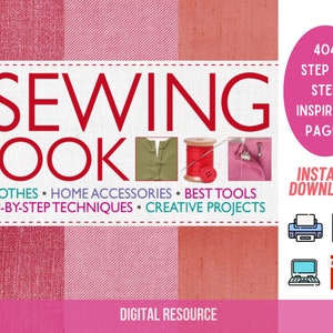 Sewing Guide eBook: Step-by-Step Sewing Projects (PDF Pattern)