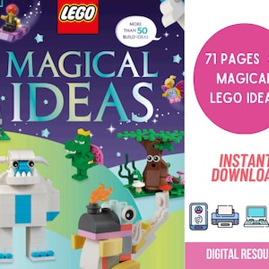 Brick Magical Ideas, Bricks for kids, Building Project, Homeschool Ideas, Brick Activities, Build your own brick toy, Brick fans, Brick toys