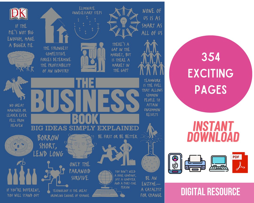 Business Book for Kids Homeschool Resource Social Studies - Etsy