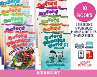 Phonics Book Set: Language Learning, CVC Words (PDF)