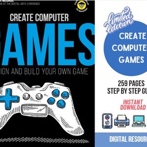 Create Computer Games for kids coding bundle for kids coding homeschool resource coding teacher, coding step by step for kids game creation