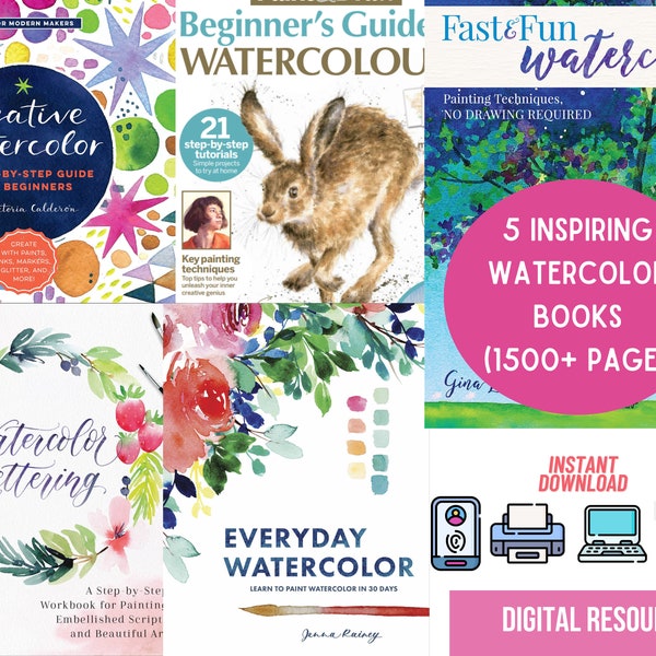 Watercolor Etsy