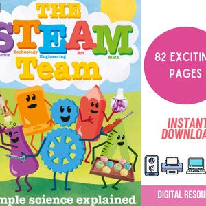 STEAM Team Kids&#39; Science Activity Book (Digital Download)