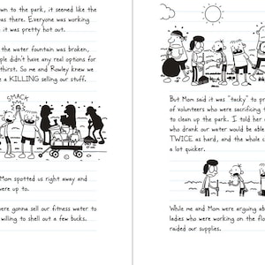 Diary of a Wimpy Kid Book Series, Story Book for Kids, Printable Book ...