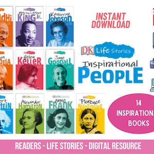 History for Kids History Printable, World History, US History American Icons, Leaders who made history resource Homeschool History Teacher