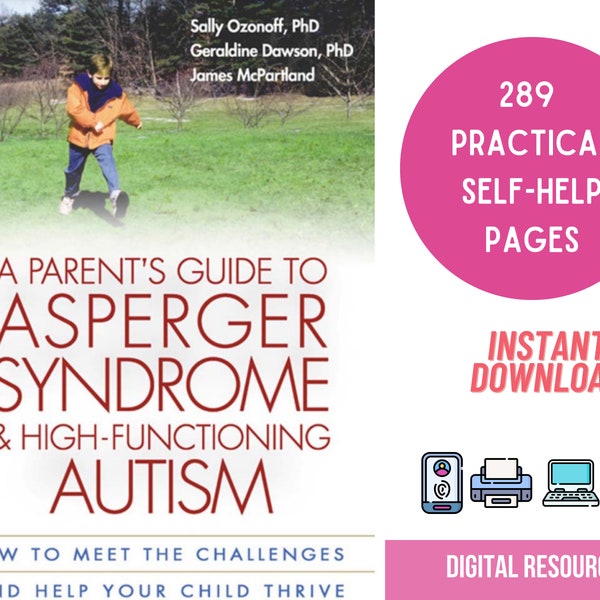 Parents Guide to Asperger Syndrome and Autism, Autism Self-help Parents, Coping Strategies, Asperger Self-help, Parenting Special Needs Kids