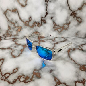 Baby Blue Oakley Sunglasses Etsy