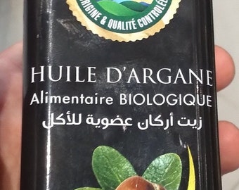 Moroccan Organic Argan , Cold Pressed