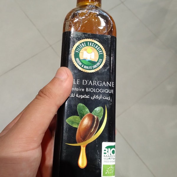 Moroccan Organic Argan , Cold Pressed