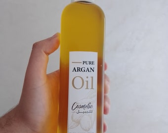 Organic Argan Oil for Hair Face Skin from Morocco