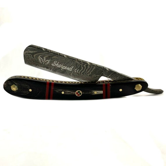 1 Pezzo Rasoio Tradizionale In Acciaio Inossidabile Con Appoggio Per Il Pollice Per Barba, Testa - Foto 10