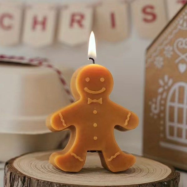Gingerbread Candles Etsy
