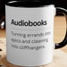 see more listings in the Audiobook Mugs section