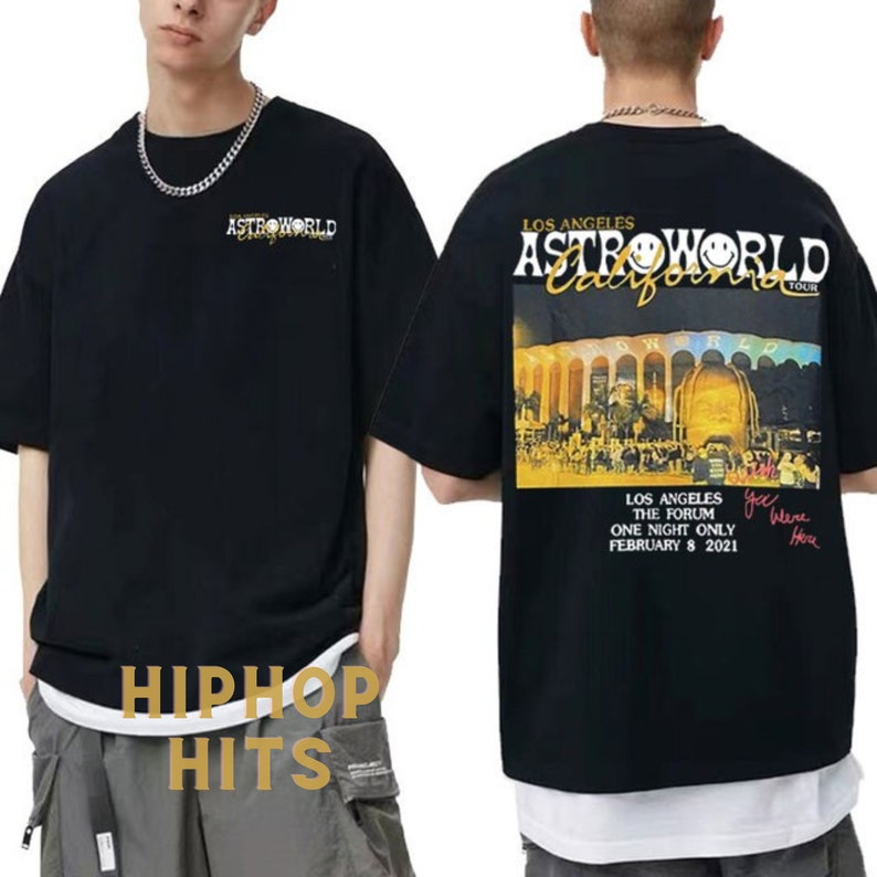 Astroworld Tour Personalized Shirt Cactus Jack Custom Graphic Tee ...