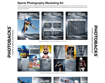 Sports Magazine Layouts Templates From Photobacks Sports Package 1 ...