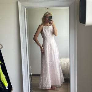 morgan and co 90s prom dress Vintage 90's Jay's red Rainbows and ruffles of tiktok_20 Color:Candy Pink