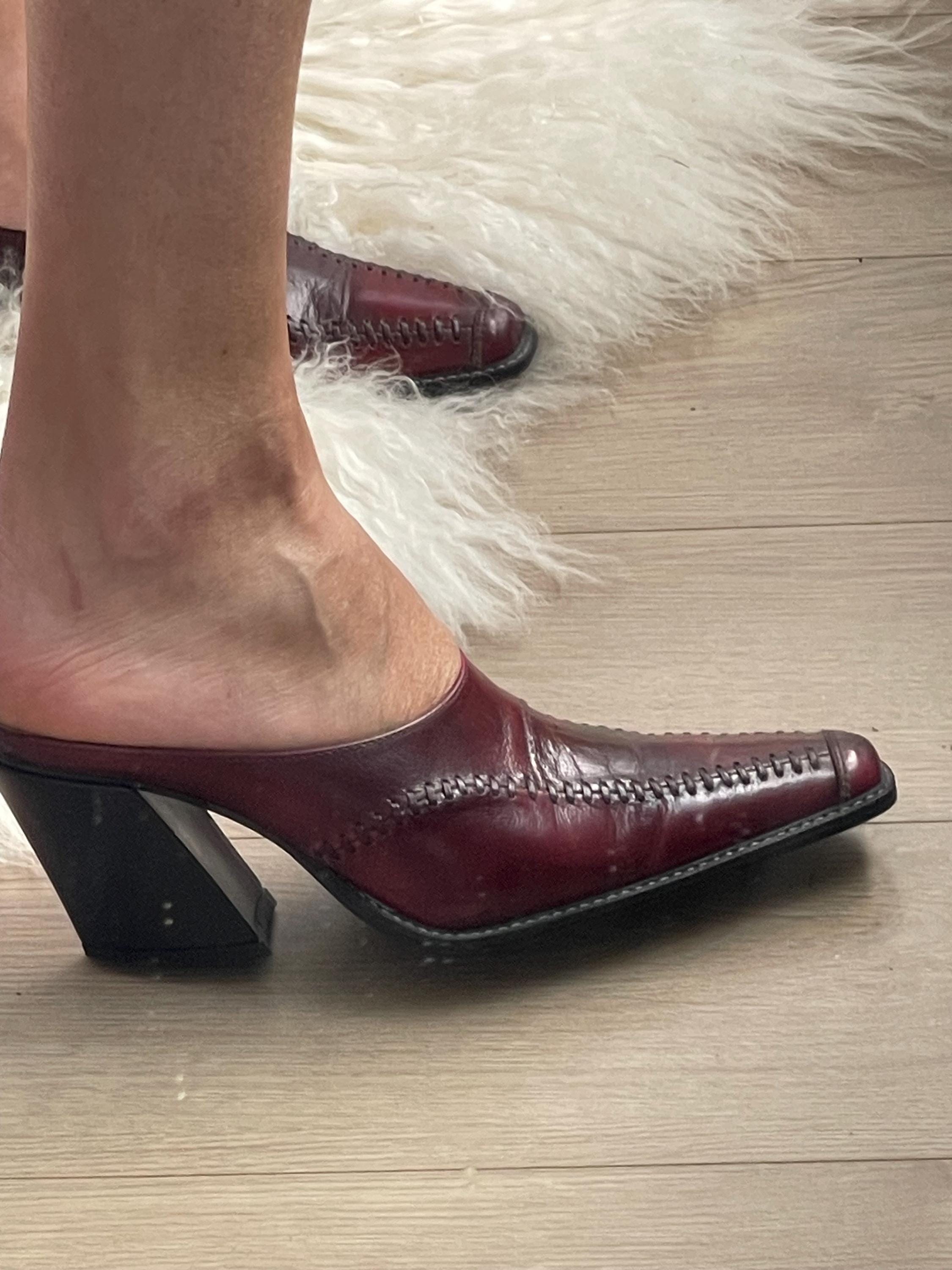 Vintage Prada Mules - Etsy Australia