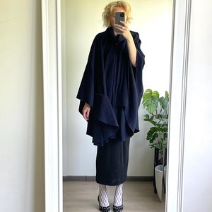BLARNEY wool poncho one size