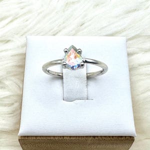 Treated Mercury Mystic Topaz 925 Sterling Silver Ring Jewelry s.7 E253