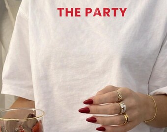 The Party Comfort Colors®TShirt, Bride To Be Shirt, Engagement, Bachelorette Outfit, Bridesmaid Tshirt, Trendy Bridal Shower Tee