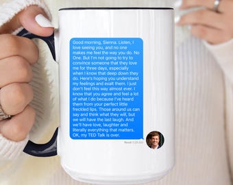 Shep Rose "Southern Charm" Cringe Fan Mug, Bravo TV Fan Gift, Funny Meme Cup, Reality Show Lover Gift, Shep's Cringy Text To Sierra Merch