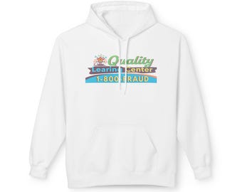 Nick Shirley Quality Learing Center Logo Hoodie, Quality Learing Center - 800 Fraud Funny Republican Humor Sweatshirts, Funny Parody T-Shirt
